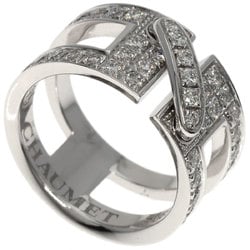 Chaumet Lien Diamond #48 Ring, K18 White Gold, Women's