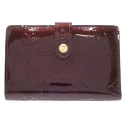 LOUIS VUITTON Louis Vuitton Vernis Bi-fold Wallet M93521 Portefeuille Viennois Amarante 180381