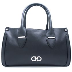 Salvatore Ferragamo handbag leather black 351174
