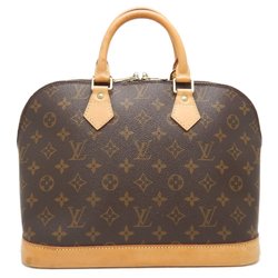 LOUIS VUITTON Louis Vuitton Monogram Alma M51130 Handbag Brown 251690