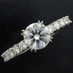 HARRY WINSTON Harry Winston Romance Engagement Ring Diamond 0.57ct F.VVS1.3Excellent Pt950 Platinum 291681