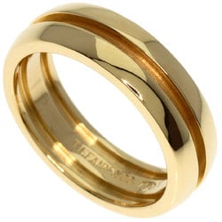 Tiffany Grooved Ring, 18K Yellow Gold, Women's, TIFFANY&Co.