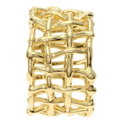 Tiffany Mesh Ring, 18K Yellow Gold, Women's, TIFFANY&Co.