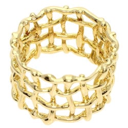 Tiffany Mesh Ring, 18K Yellow Gold, Women's, TIFFANY&Co.