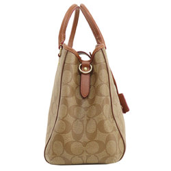 Coach F34608 Signature Tote Bag PVC Women's COACH