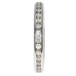 Harry Winston Channel Set Round Cut Eternity Diamond Ring, Platinum PT950, Women's, HARRY WINSTON