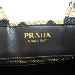 Prada 1BA354 Metal fittings handbag canvas women's PRADA
