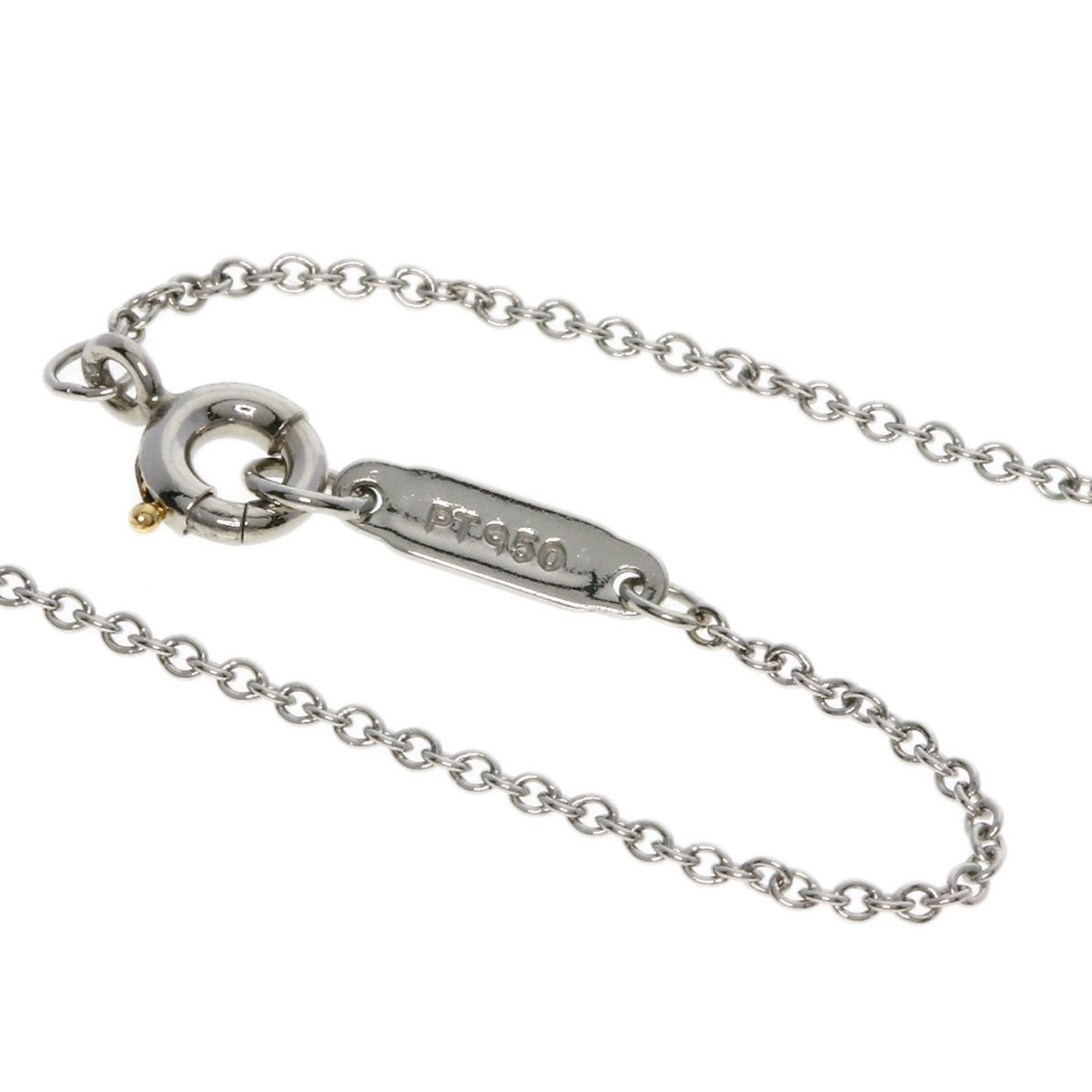 Tiffany Swing Drop Diamond Necklace in Platinum PT950 for Women TIFFANY&Co.