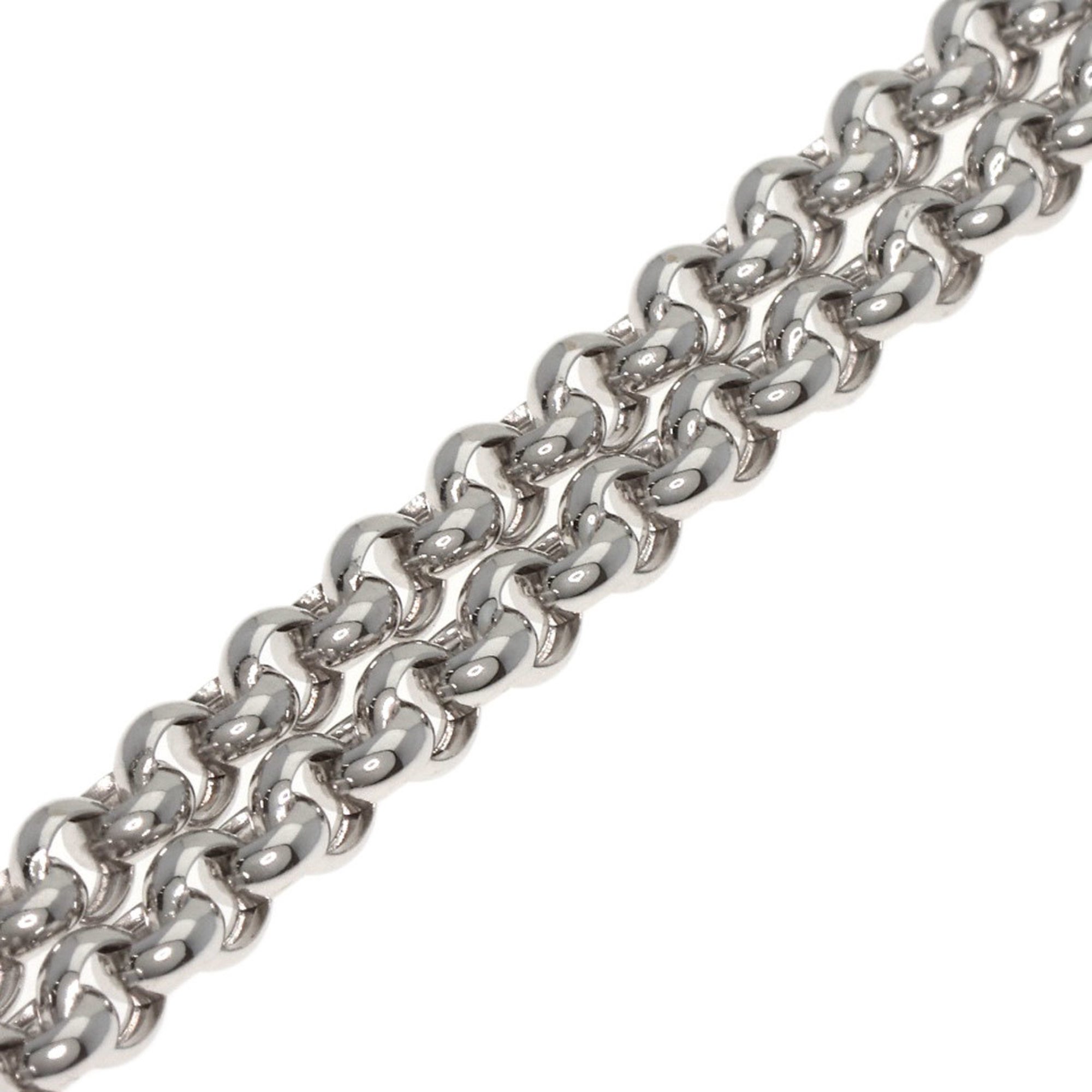 Chopard Chain Only 42cm Necklace K18 White Gold Women's