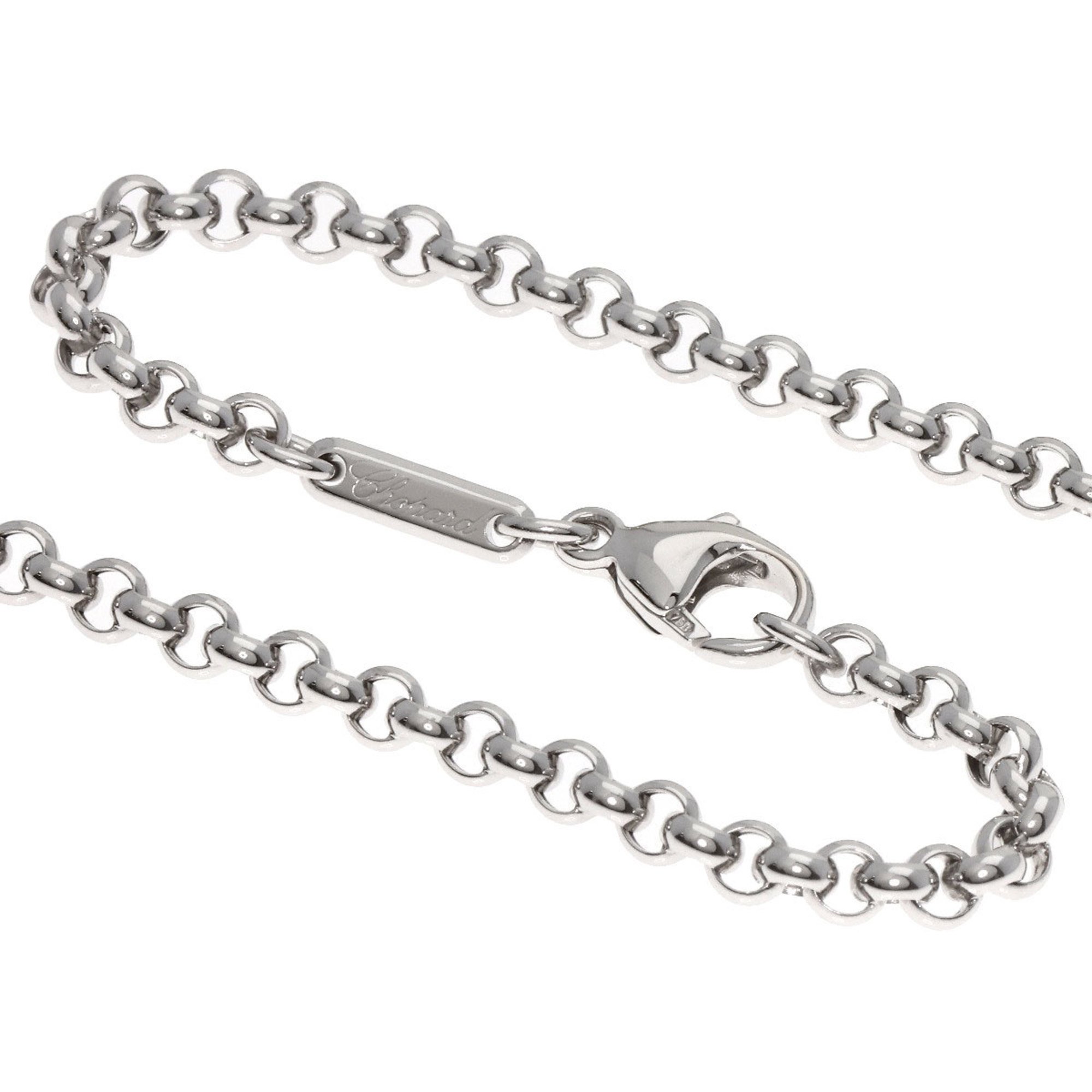 Chopard Chain Only 42cm Necklace K18 White Gold Women's
