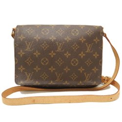 LOUIS VUITTON Louis Vuitton Monogram Musette Tango M51388 Shoulder Bag Long Brown 251671