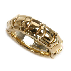PIAGET K18YG Yellow Gold Tanagra Ring, Size 13, 54, 8.8g, Women's