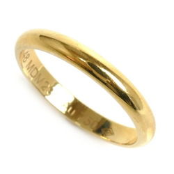 CARTIER Cartier K18YG Yellow Gold Wedding Ring B4002348 Size 8 48 2.1g Women's