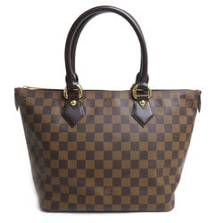 LOUIS VUITTON Louis Vuitton Saleya PM Tote Bag Damier Brown N51183 Women's