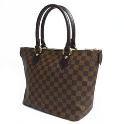 LOUIS VUITTON Louis Vuitton Saleya PM Tote Bag Damier Brown N51183 Women's