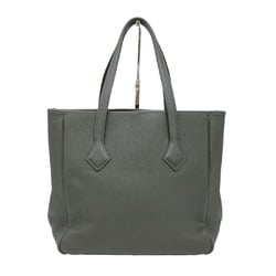 HERMES Victoria Cabas 32 Tote Bag Taurillon Clemence Leather Dark Gray Etain □K Stamp
