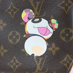 LOUIS VUITTON M51241 Monogram Panda Trotter Shoulder Bag Takashi Murakami