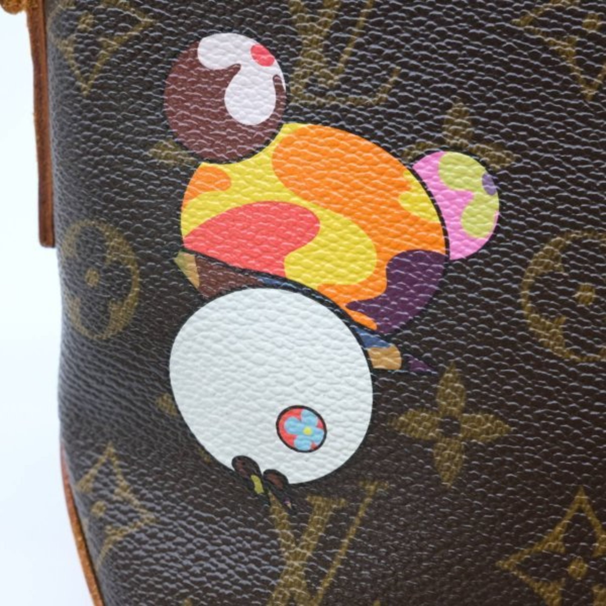 LOUIS VUITTON M51241 Monogram Panda Trotter Shoulder Bag Takashi Murakami