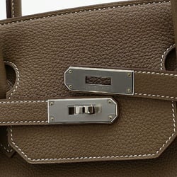 Hermes Birkin 40 Handbag Togo Etoupe B Stamp