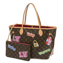 Louis Vuitton Monogram Patches Sticker Neverfull MM Tote Bag M43988