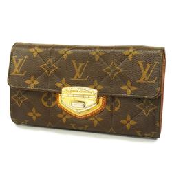 Louis Vuitton Long Wallet Monogram Etoile Portefeuille Sarah M66556 Brown Ladies