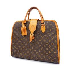 Louis Vuitton handbag Monogram Rivoli M53380 brown ladies