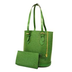 Louis Vuitton Tote Bag Epi Bucket PM Borneo Green SPO Women's