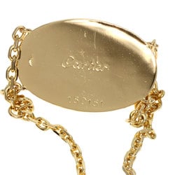 Cartier Baignoire Oval Plate Bracelet K18 Yellow Gold Women's CARTIER