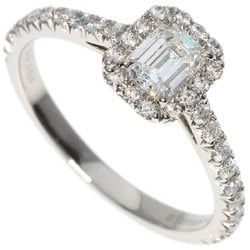 Tiffany Soleste Ring, Platinum PT950, Women's, TIFFANY&Co.