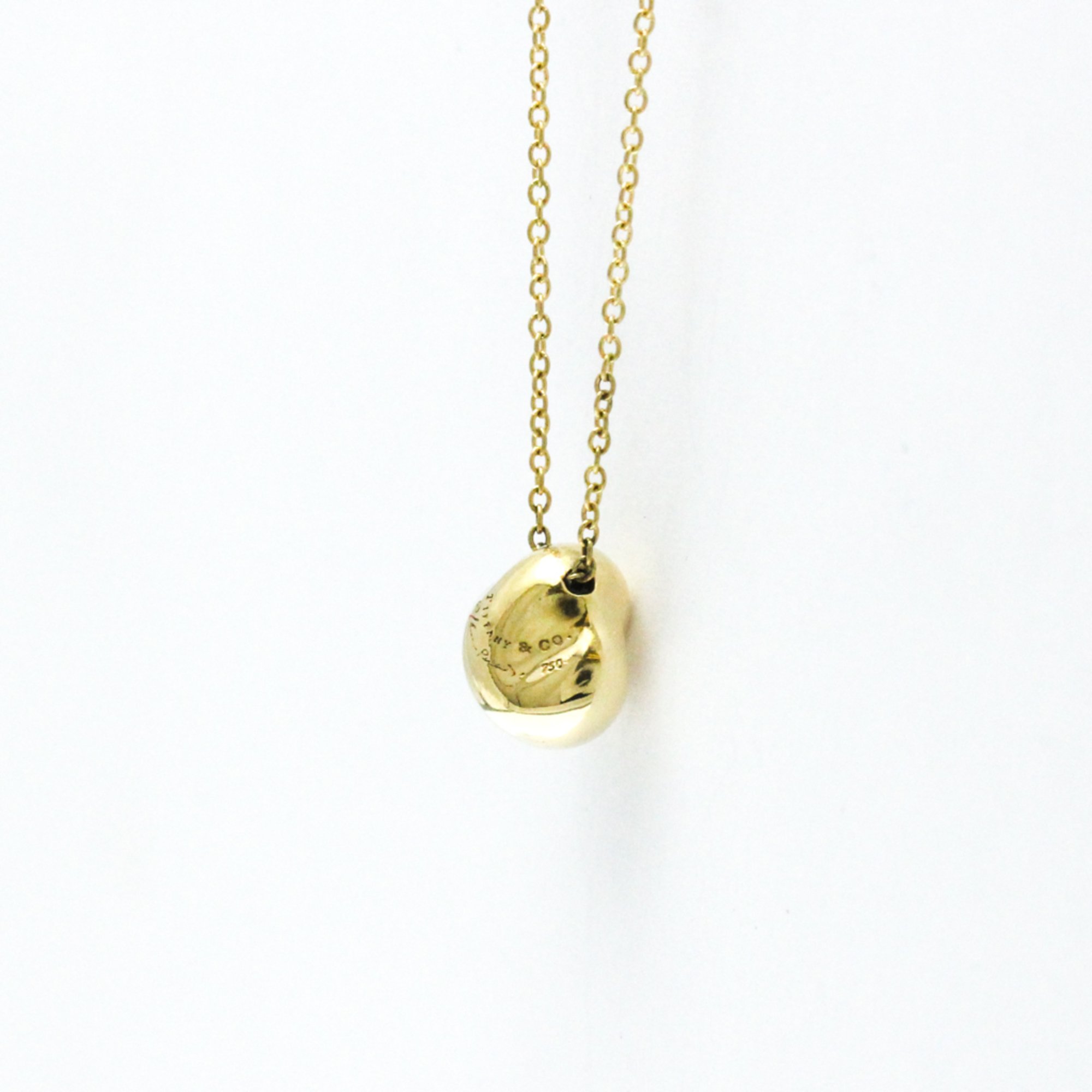 Tiffany Nugget Necklace Yellow Gold (18K) No Stone Men,Women Fashion Pendant Necklace (Gold)