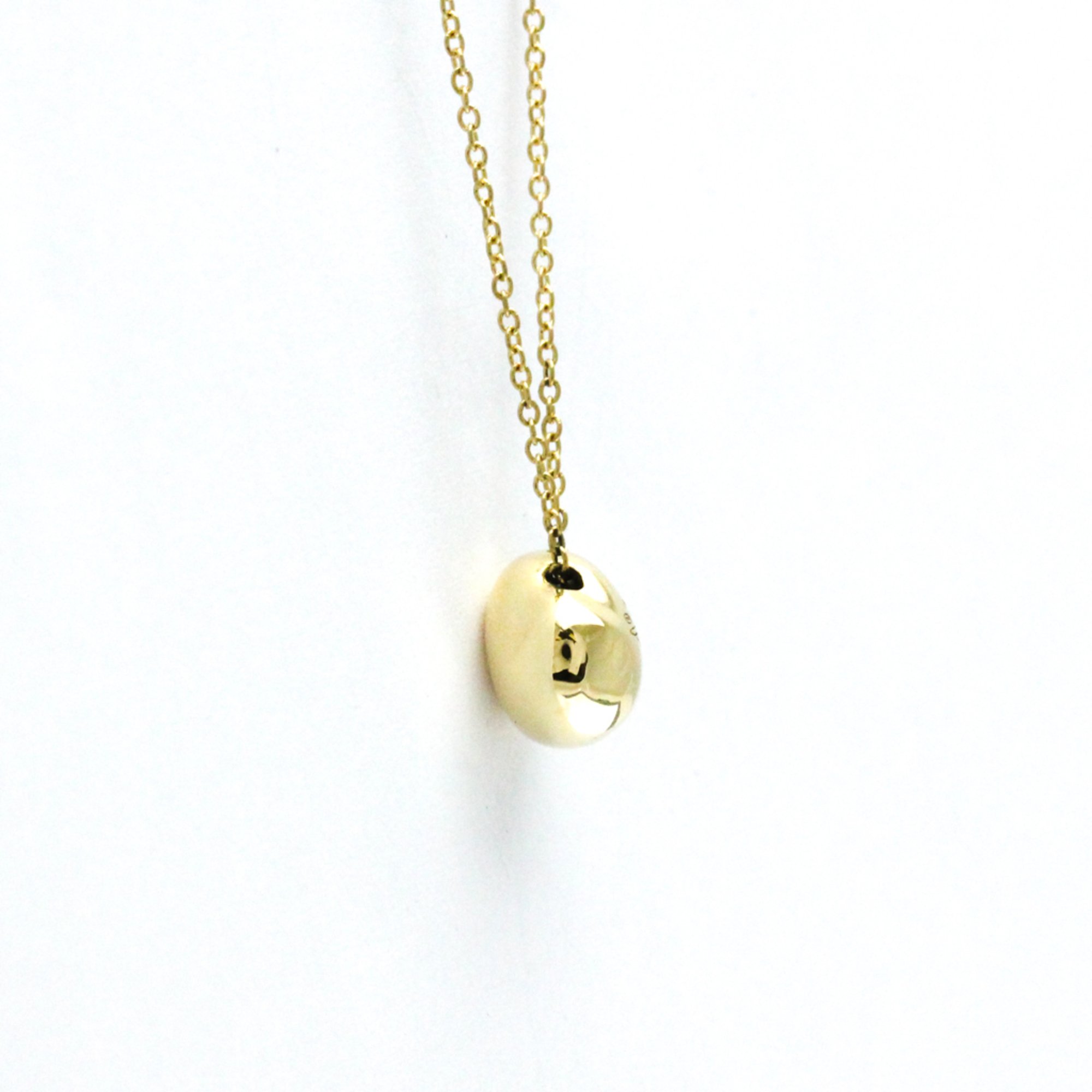 Tiffany Nugget Necklace Yellow Gold (18K) No Stone Men,Women Fashion Pendant Necklace (Gold)