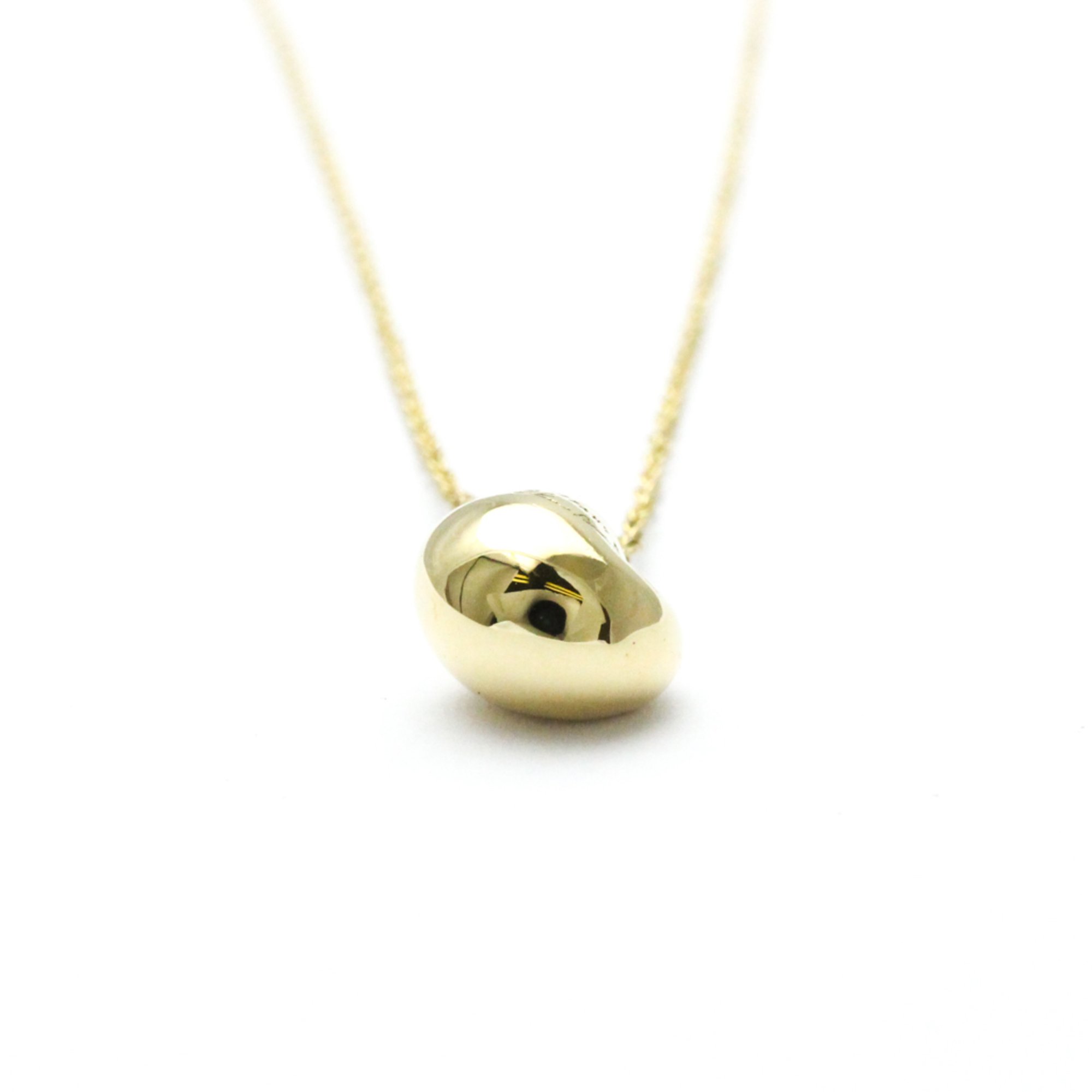 Tiffany Nugget Necklace Yellow Gold (18K) No Stone Men,Women Fashion Pendant Necklace (Gold)