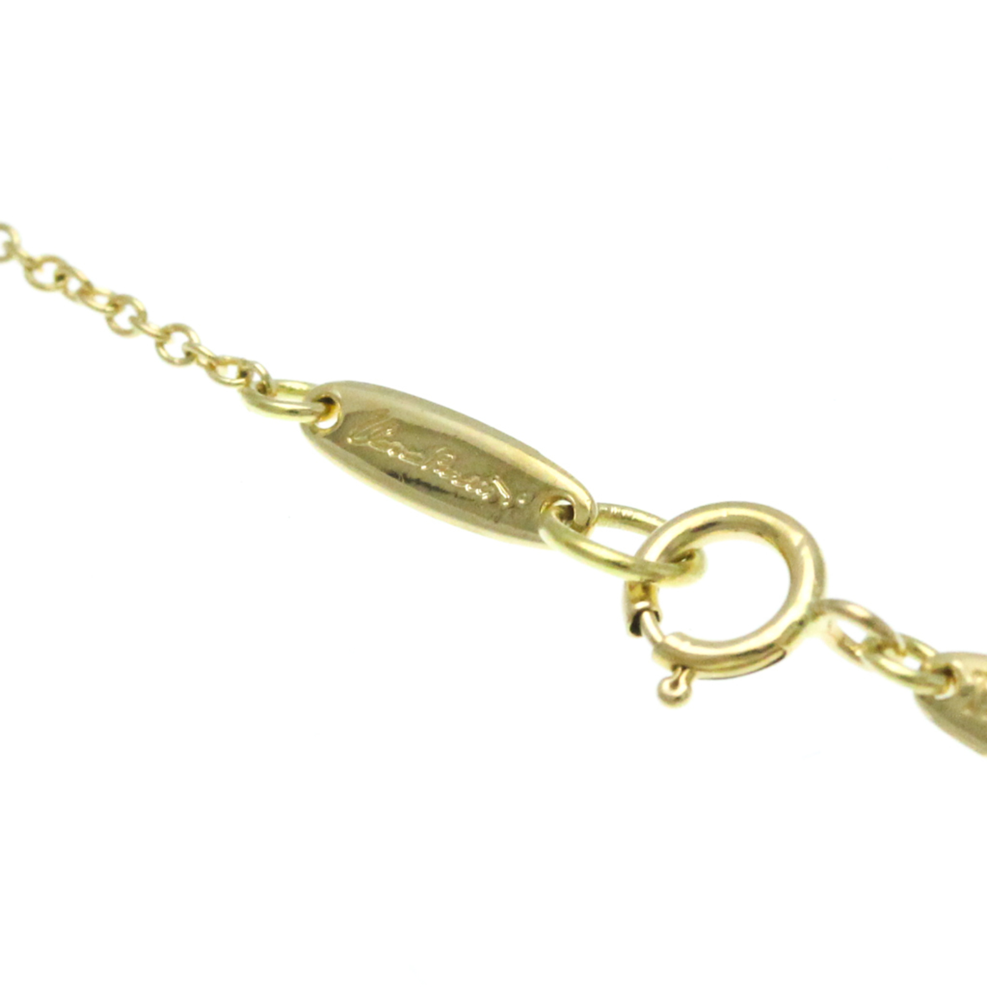 Tiffany Nugget Necklace Yellow Gold (18K) No Stone Men,Women Fashion Pendant Necklace (Gold)