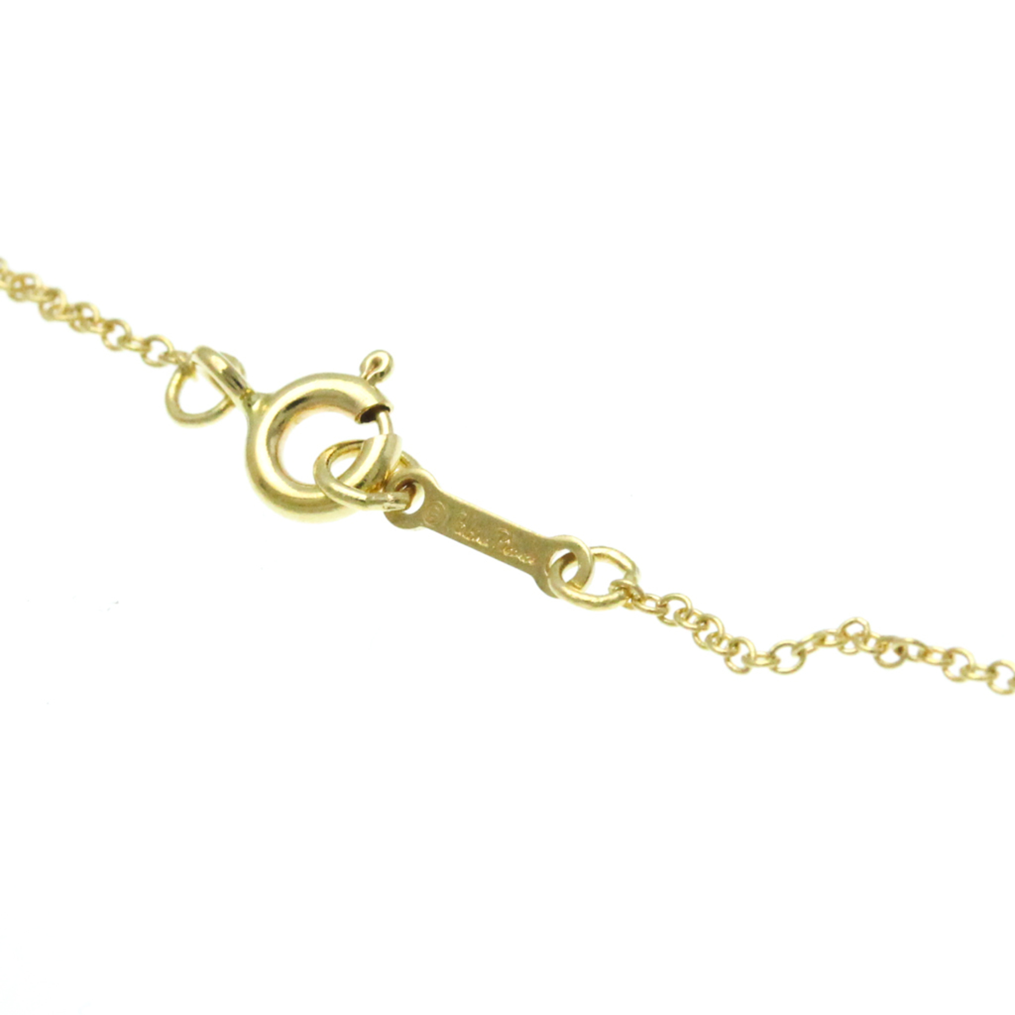 Tiffany Luce Mini Diamond Necklace Yellow Gold (18K) Diamond Men,Women Fashion Pendant Necklace (Gold)