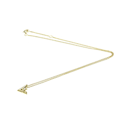 Louis Vuitton LV Volt One Small Pendant Q93805 Yellow Gold (18K) Diamond Men,Women Fashion Pendant Necklace Carat/0.03 (Gold)