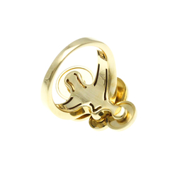 Bvlgari Chikradi Ring Yellow Gold (18K) Fashion No Stone Band Ring Gold