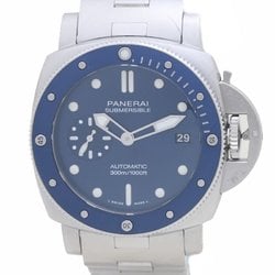 PANERAI Submersible Blue Notte PAM02068 Stainless Steel Men's Watch 39417