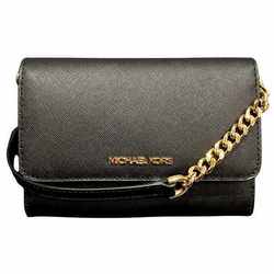 Michael Kors Leather Chain Wallet Bag Shoulder Women's