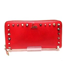 Christian Louboutin Red Studs Wallet Long for Women