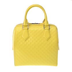 LOUIS VUITTON Louis Vuitton Damier Facet Speedy Cube PM Jaune M48902 Women's Leather Handbag