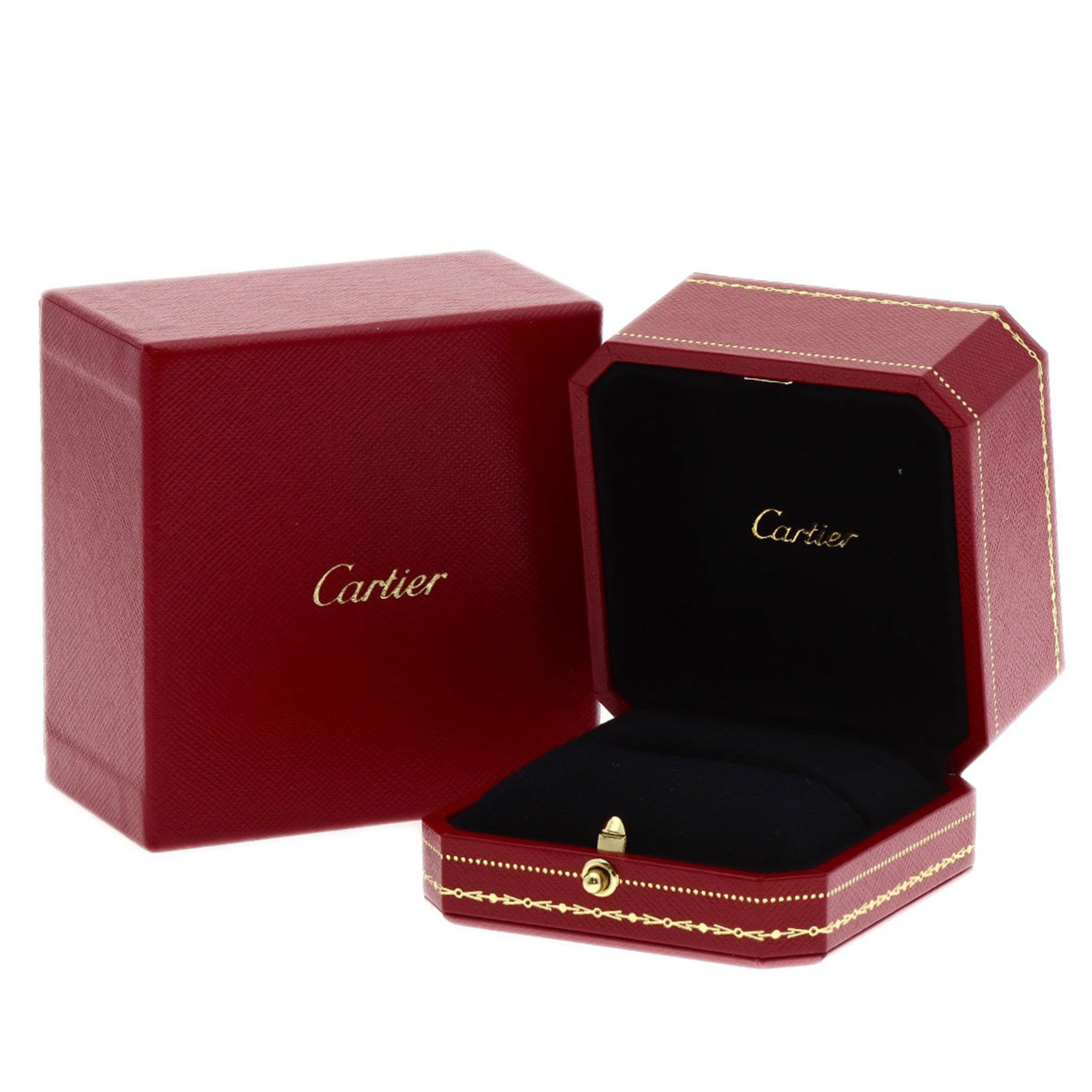 Cartier Etincel de Full Eternity Diamond #45 Ring, K18 White Gold, Women's, CARTIER