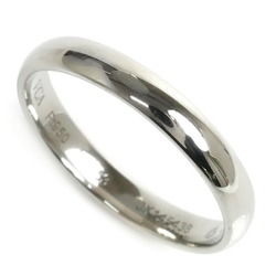 Van Cleef & Arpels Pt950 Platinum Tendremont Wedding Ring VCARO9Y400 Size 12.5 53 3.4g Women's