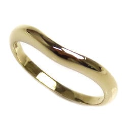 BVLGARI Bvlgari K18YG Yellow Gold Corona Ring, Size 8, 2.2g, Women's