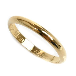 CARTIER K18YG Yellow Gold Wedding Ring, Size 13, 53, 2.1g, Women's