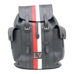 LOUIS VUITTON Louis Vuitton Christopher PM Epi Leather Backpack Black M50861