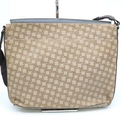 dunhill D8 bag shoulder canvas beige brown