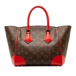 Louis Vuitton Monogram Phoenix PM Handbag M41537 Coquelicot Red Brown PVC Leather Women's LOUIS VUITTON