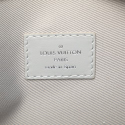 Louis Vuitton Monogram Flat Shoulder Bag M44640 Light Gray Orange PVC Canvas Women's LOUIS VUITTON