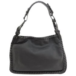 Bottega Veneta Intrecciato Shoulder Bag Calf Leather Women's BOTTEGA VENETA
