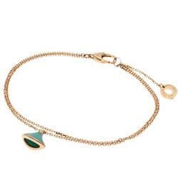 BVLGARI Diva Dream Turquoise SM Bracelet K18 Pink Gold Women's